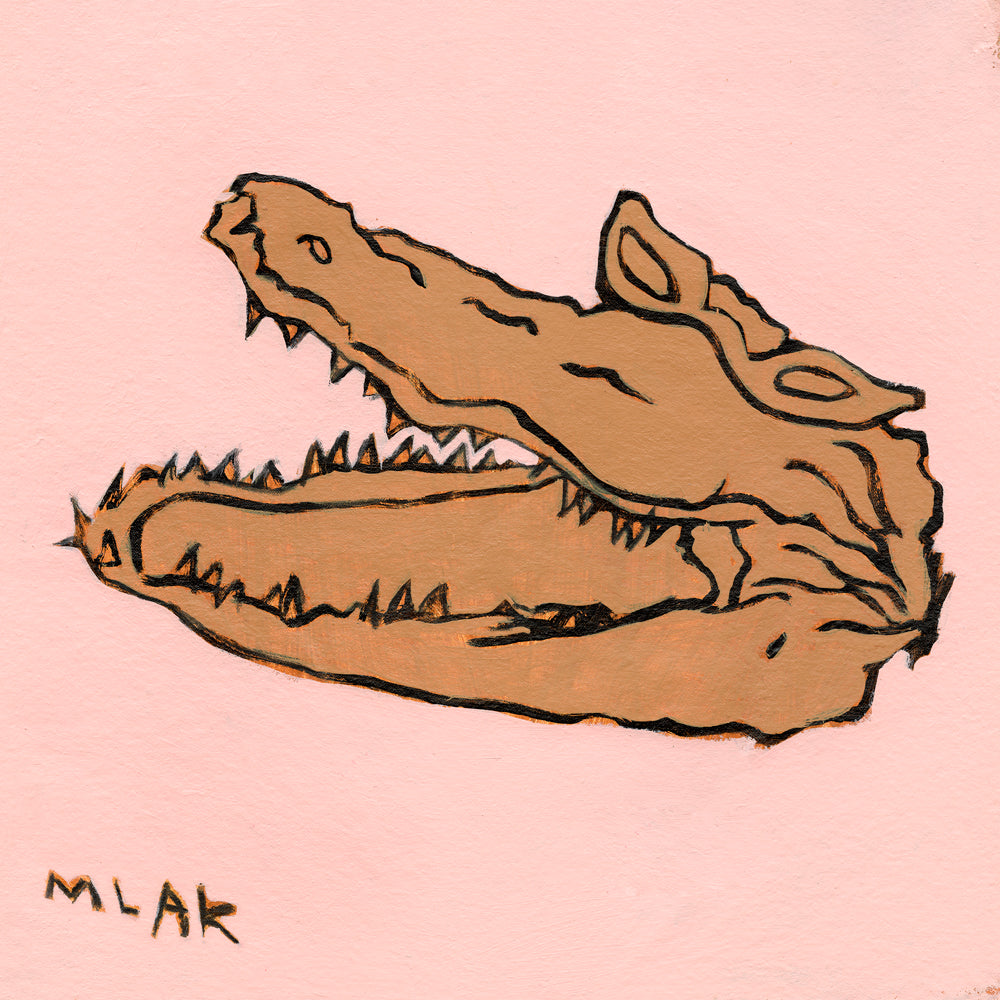 MLAK Croc Print