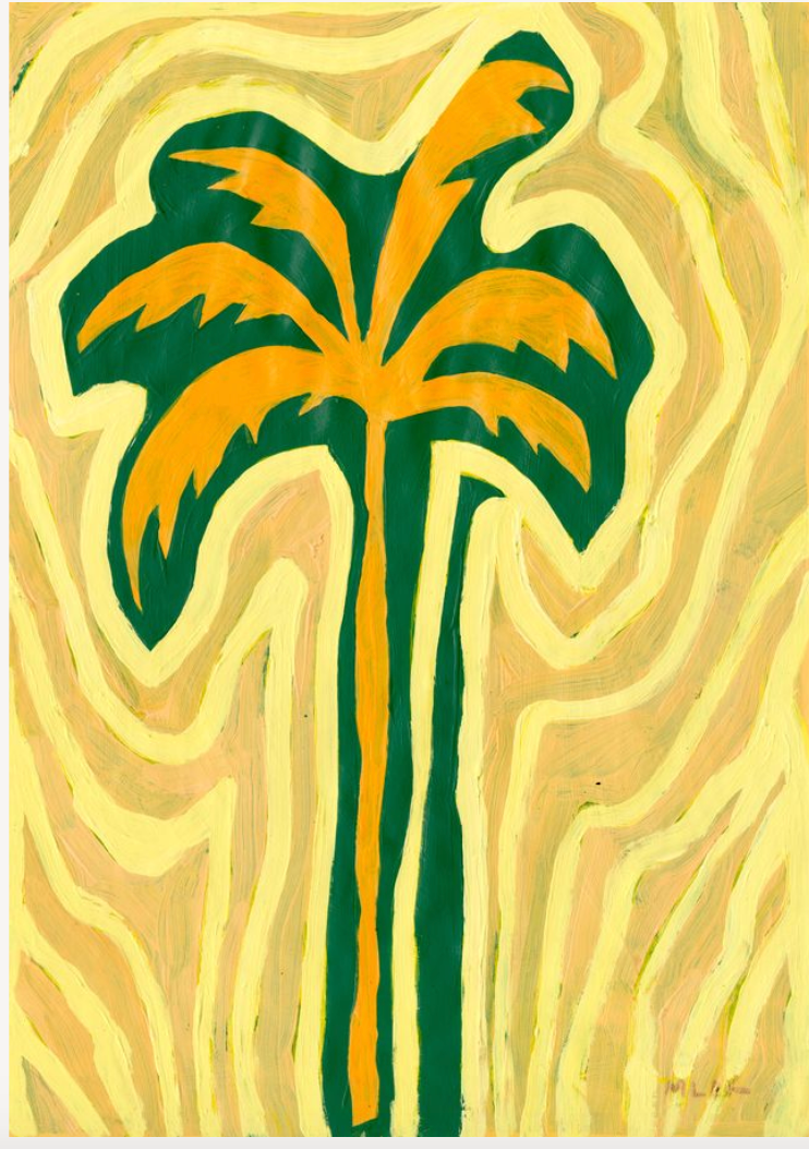 Rustic Palm Tree
