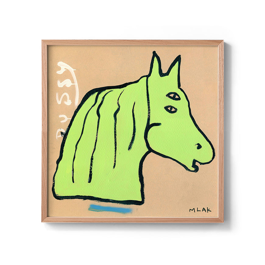 Pussy Horse Print