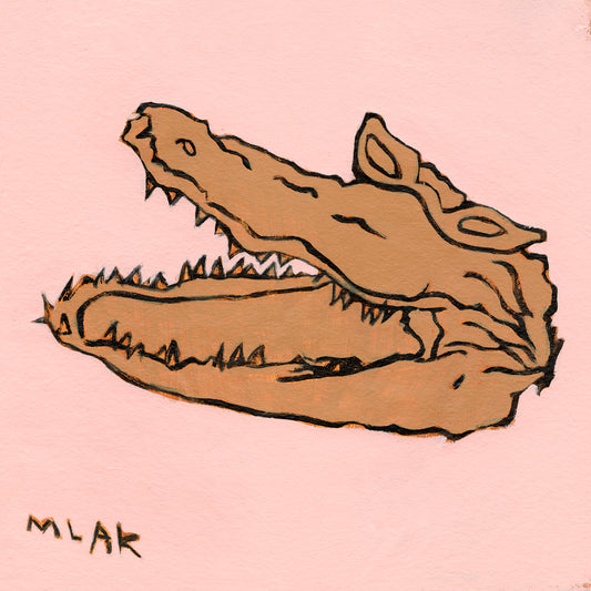 MLAK Croc Print