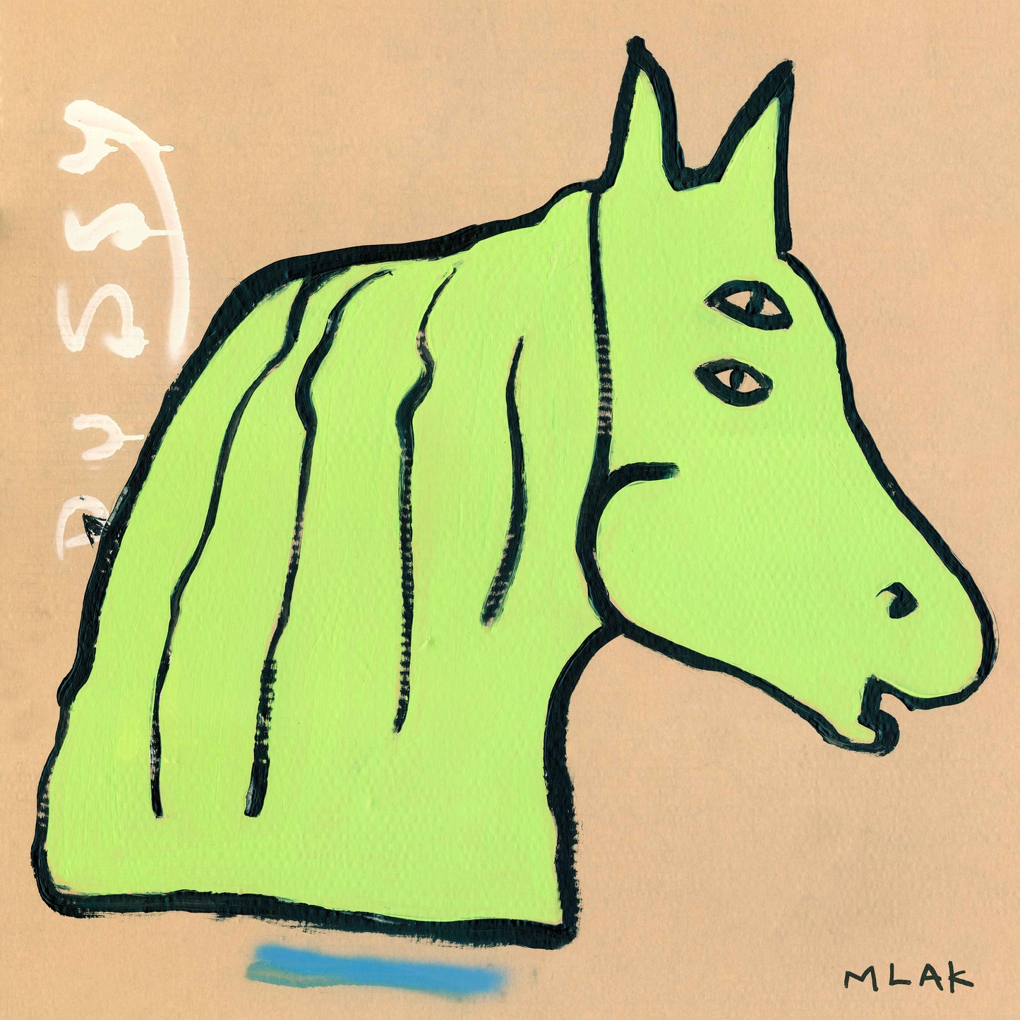 Pussy Horse Print