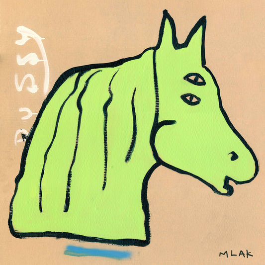 Pussy Horse Print